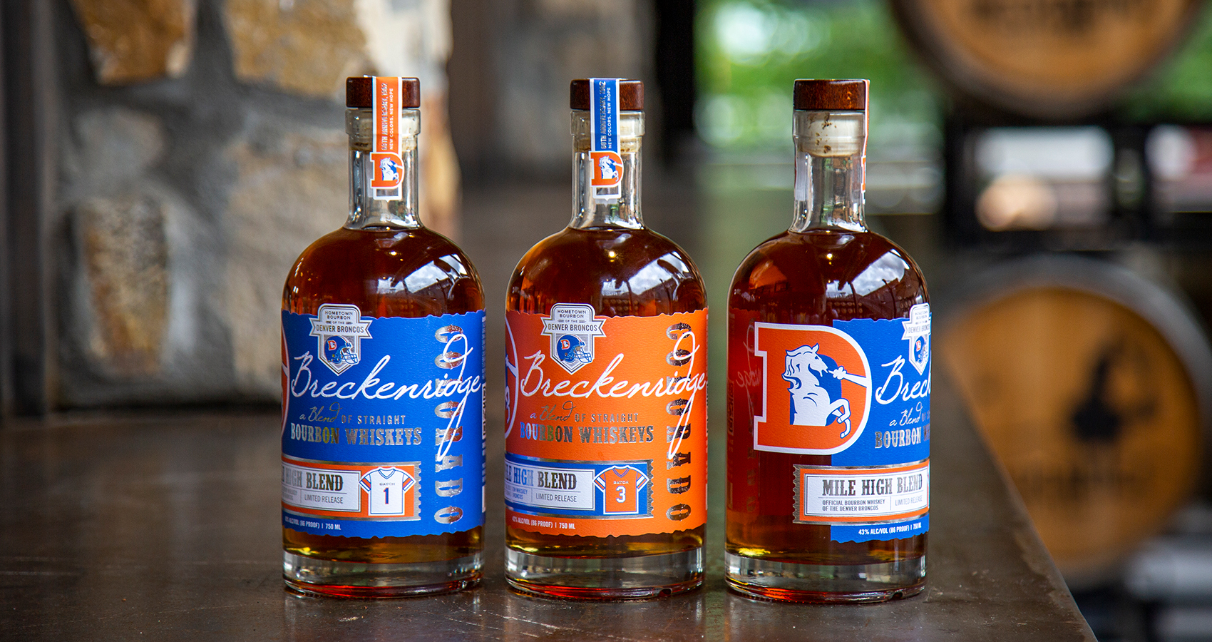 Back-to-Back Blend - Official Bourbon of Denver Broncos - Breckenridge  Distillery